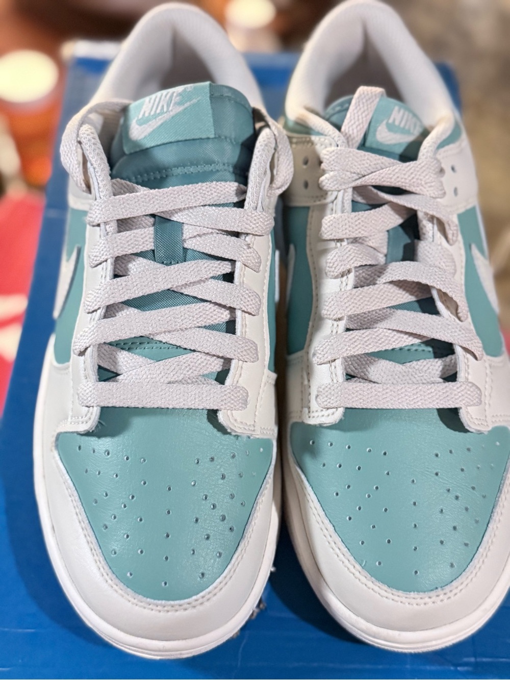 Nike Dunk Low Retro "Denim Turquoise" - Picture 3 of 6